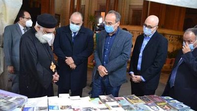 افتتاح معرض الكتاب بالكاتدرائية المرقسية بالإسكندرية | صور
