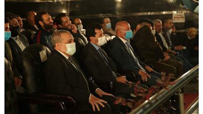 وزيرا الدولة للإنتاج الحربي والشباب والرياضة يكرمان فريق تنس الطاولة سيدات