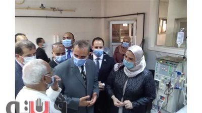 وزيرة التضامن  تزور  وحدة غسيل كلوي ودار أيتام بكفر الشيخ |صور