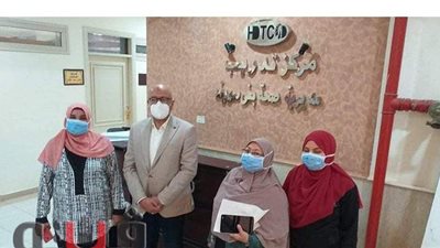 تدريب تمريض مستشفى «صدر بني سويف» على جهاز التنفس الصناعي