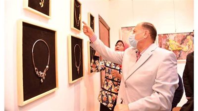 افتتاح معرض فنانات من صعيد مصر للفن التشكيلي بقصر ثقافة أسيوط | صور