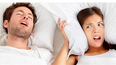 علاج الشخير أثناء النوم