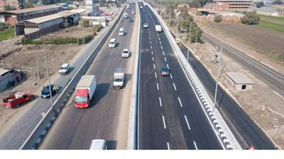 وزير النقل يعلن تشغيل كوبرى قلما  العلوى بطريق الإسكندرية الزراعى