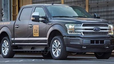 فورد F-150 الكهربائية بالكامل تظهر في تصميم جديد