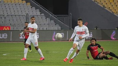 60 دقيقة.. استمرار التعادل الإيجابي بين الزمالك وطلائع الجيش 1/1