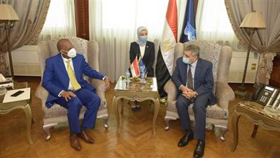 رئيس هيئة قناة السويس يبحث مع سفير جيبوتي بالقاهرة سبل التعاون المشترك
