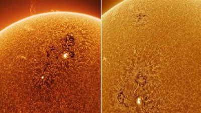 صور حديثة مقربة للشمس تكشف تشكل بروزا جديدا على أطرافها