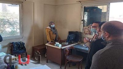 معاون محافظ بني سويف يراجع التزام المصالح الحكومية بإجراءات كورونا