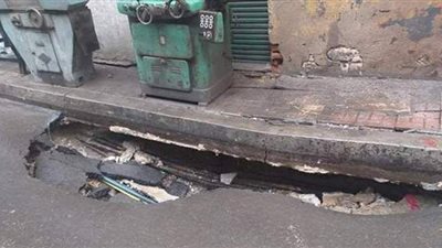 انهيار عقار مكون من 4 طوابق بمنطقة محرم بك في الإسكندرية