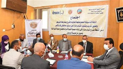 نائب محافظ قنا يشارك في اجتماع اللجنة التنسيقية لدعم 