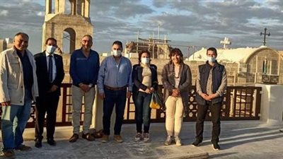 وفد الهيئة العامة للسياحة يتفقد مشروع إحياء مسار العائلة المقدسة بالمنيا