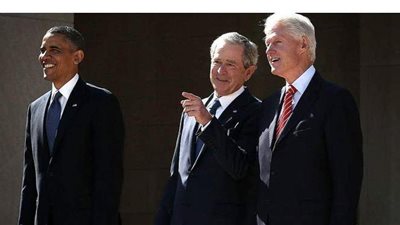 بوش وكلينتون وأوباما.. قرار ثلاثي 