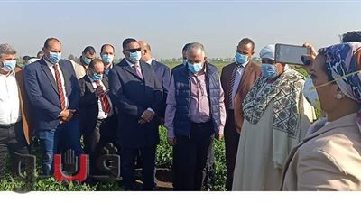 وزير الري ومحافظ الدقهلية يتفقدان  مزرعة السنبلاوين الحديثة | فيديو وصور
