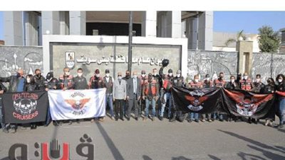 محافظ بني سويف يلتقي فريق 