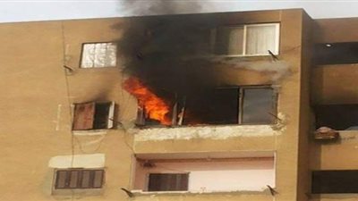 انتداب المعمل الجنائي لمعاينة حريق شقة في المرج