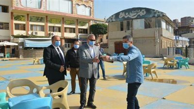 محافظ القليوبية يتابع أعمال إنشاء المرحلة الثانية من ممشى النيل ببنها