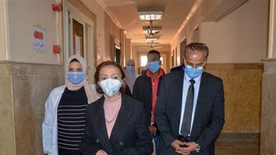 نائب محافظ الإسكندرية تفاجئ مستشفى العامرية