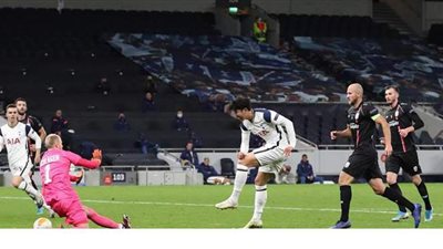 بيل وسون يقودان هجوم توتنهام أمام لاسك في الدوري الأوروبي