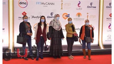 وفد من وزارة الصحة يزور مهرجان القاهرة السينمائي الدولي | صور