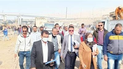 الانتهاء من إزالة سوق التونسي القديم بالخليفة | صور