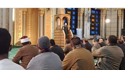 وزير الأوقاف يلقي خطبة الجمعة من مسجد الأمير سنان بديروط عقب افتتاحه | فيديو