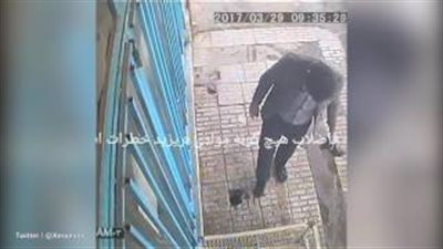 بالفيديو والصور.. انفجار بالوعة صرف صحى بسبب عقب سيجارة