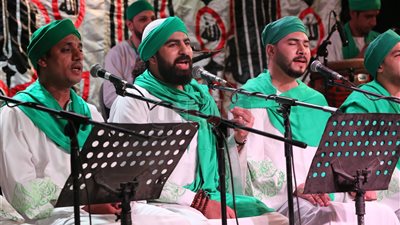 بالصور.. «الحضرة» تبهر جمهورها في ساقية الصاوي