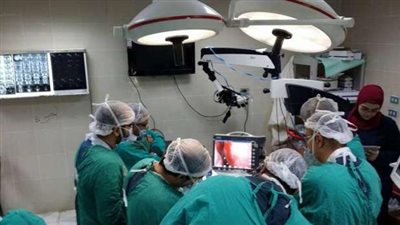 استئصال أورام الغدة النخامية لمريضين بمستشفى جامعة بني سويف