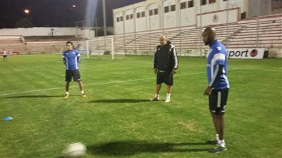 محاضرة لمؤمن سليمان قبل انطلاق مران الزمالك بالمغرب