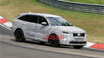 اختبار تحديثات كيا سورينتو 2019 في حلبة نوربرجرينج بألمانيا