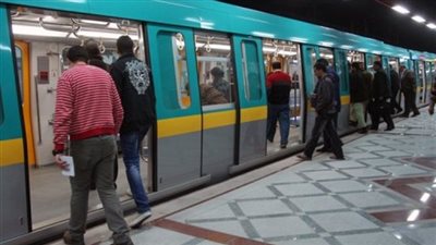 المترو ينقل مليوني راكب في أول أيام العيد