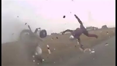 بالفيديو.. أجمد حوادث السيارات على الطرق