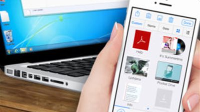 انقل ملفاتك من الكمبيوتر للآيفون والأيباد مع Pocket Drive