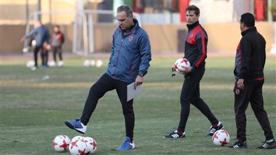 لاسارتي ينفرد برباعي الأهلي في المران الأخير استعدادا لمواجهة الجونة