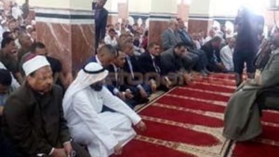 محافظ الجيزة يفتتح مسجد أبو غالب بمساهمة من مجلس الأمة الكويتي