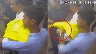 نشال يستخدم كيسا بلاستيكيا لإخفاء يده وسرقة آيفون (فيديو)