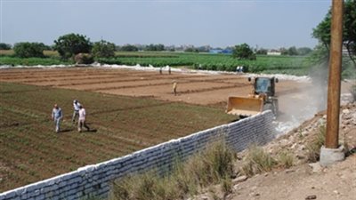 حملة لإزالة التعديات الزراعية بـ 16 مركزًا بالشرقية