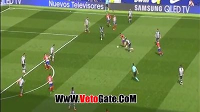 أتلتيكو مدريد يتقدم بهدف على ليفانتى في الشوط الأول (فيديو)