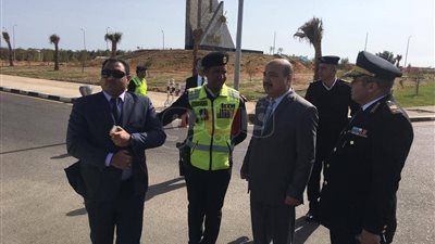 استعدادات المرور لتأمين منتدي المؤتمر العربى الأرووبى (صور)
