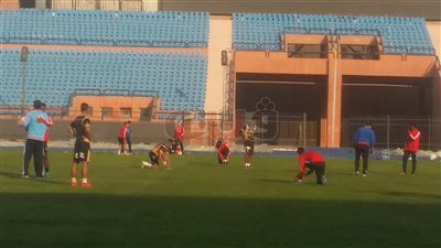 الإنتاج الحربي يختتم تدريباته قبل لقاء سموحة في الدوري