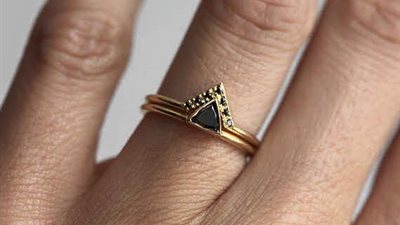 بالصور.. أحدث أشكال خواتم الـ twins للزواج