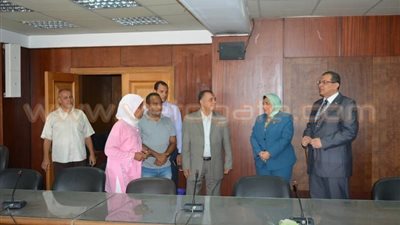 بالصور.. «سعفان» يتفقد مركز التدريب الإداري بالقوي العاملة