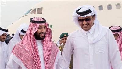 أمير قطر يهنئ محمد بن سلمان لاختياره وليًا للعهد
