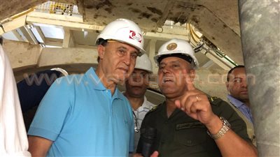 كامل الوزير: التربة الطينية تخفض نسبة تنفيذ الأعمال بأنفاق بورسعيد