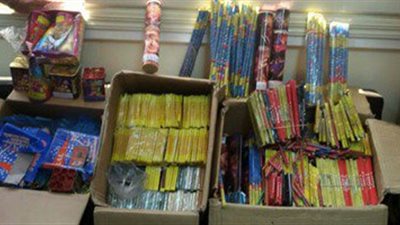 ضبط 357 ألف صاروخ ناري بالمنيا