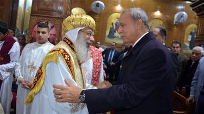 قيادات القليوبية تشارك الاحتفال بأعياد عيد الميلاد