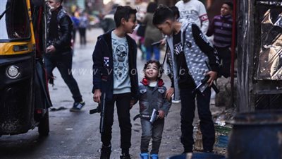 30 صورة ترصد احتفال الأطفال بعيد الميلاد في منشأة ناصر