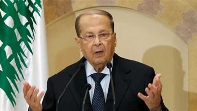 الرئيس اللبنانى يشيد بفتح معبر نصيب الحدودي في سوريا