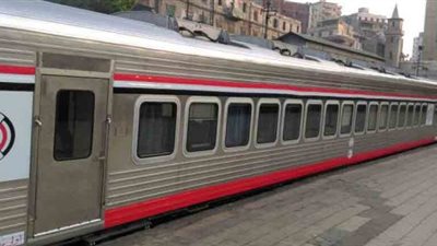 سقوط عجل قطار «دمياط - الإسكندرية» السياحي