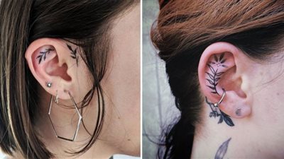 تاتو للأذن يثير ضجة عبر إنستجرام (صور)
